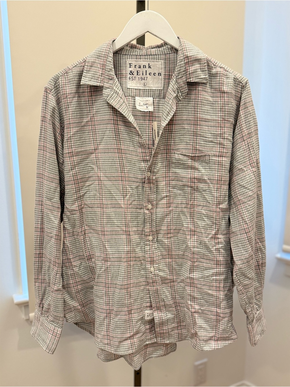 Frank & Eileen - Eileen Plaid Blouse